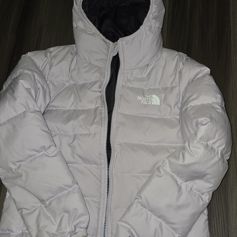 The North Face Soft Gray Insulated Jacket